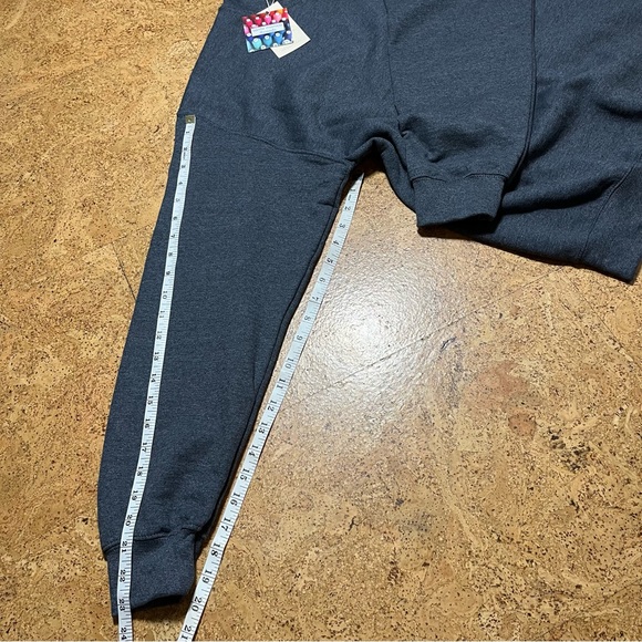 Santa Monica Threads Create Your Happy Chainstitch Embroidery Sweatshirt Sz M - Picture 12 of 13